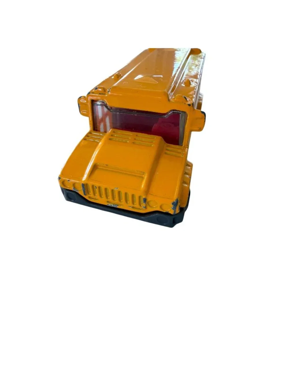 Matchbox 2000 School Bus w/ open door hinge